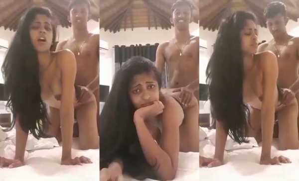 Horny Slim Desi Girl Fuck her pussy back
