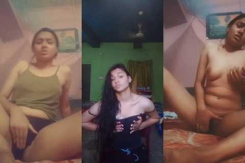 Beautiful Desi Slim Girl Fingering Video