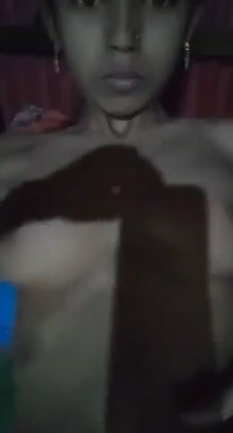 Nude Bengali village wife fingering pussy