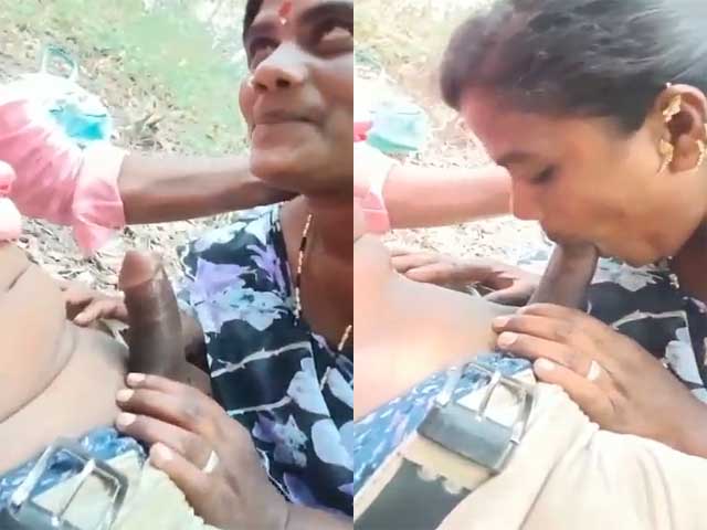 Marathi mature slut sucking dick outdoors