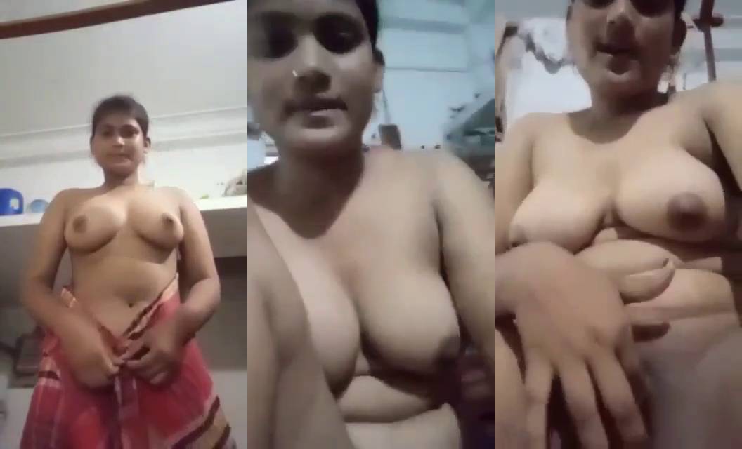 Village Chubby Girl with Big Boobs Fingering Pussy Video MMS