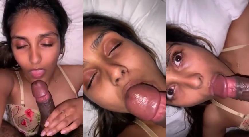 Newly Married Desi Wife Sucking Her BF’s Dick XXX Video
