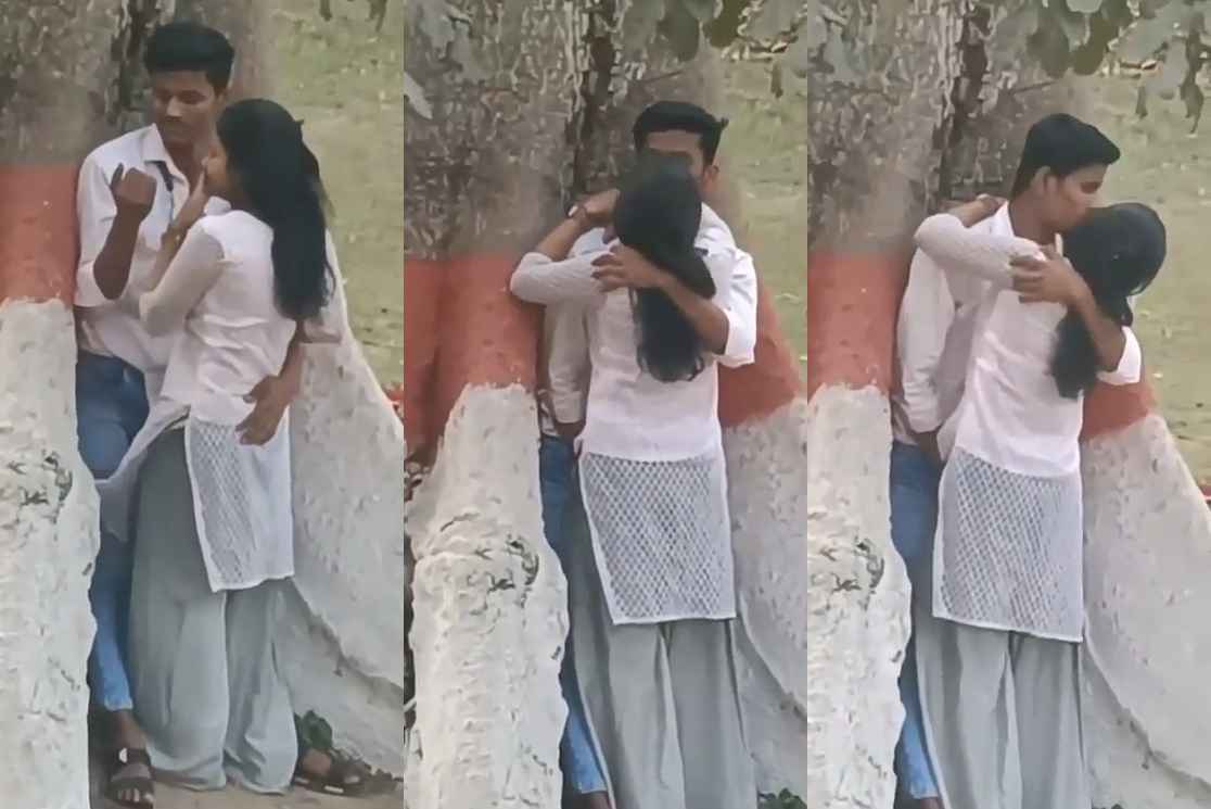 Viral College Girl Boy Kissing Video