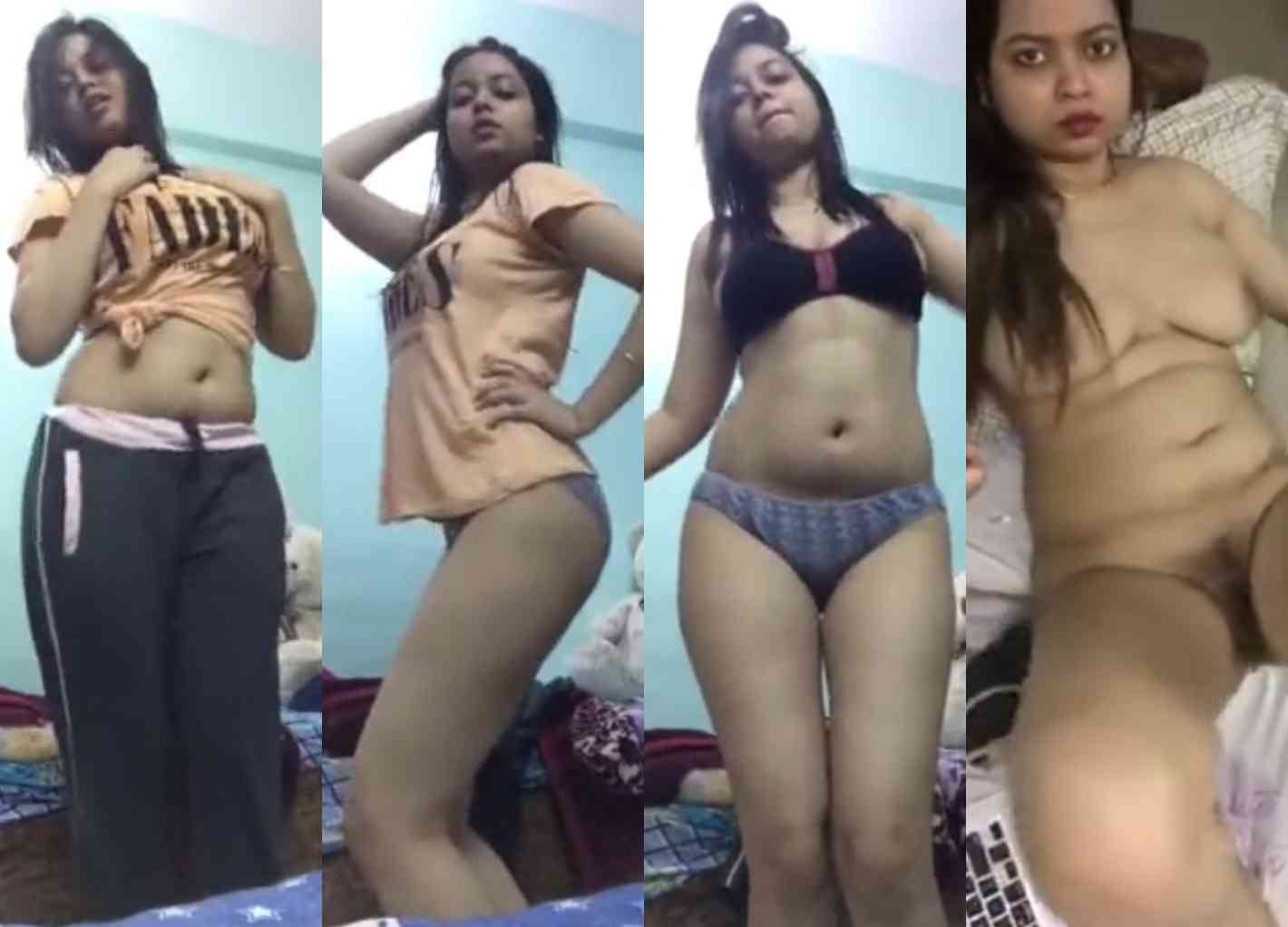 Sexy Awesome Figure Girl Nude and Masturbation Video MMS